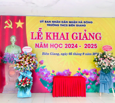 Chào mừng năm học mới- Năm học 2024-2025