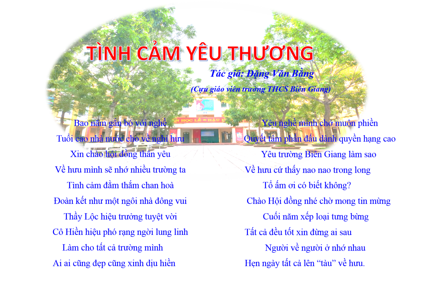 Thơ Tình cảm yêu thương